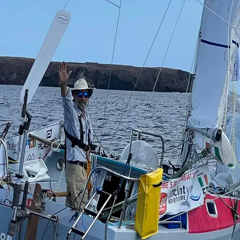South Atlantic self-steering windvane installed offshore