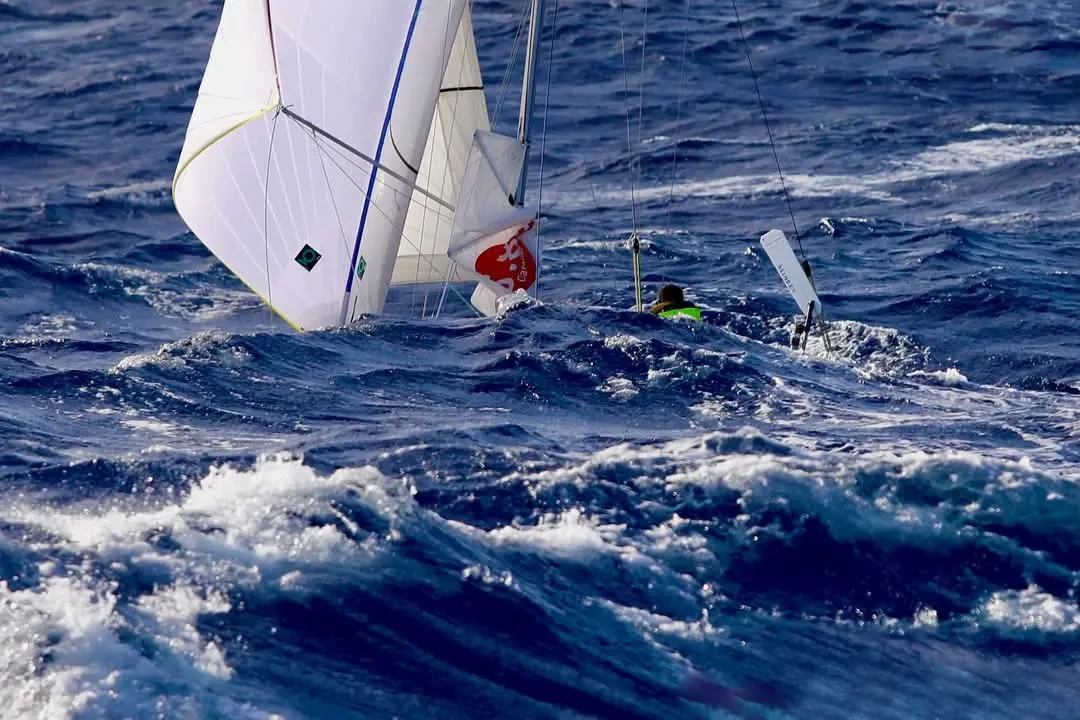 Rudder blade angle providing maximum corrective force