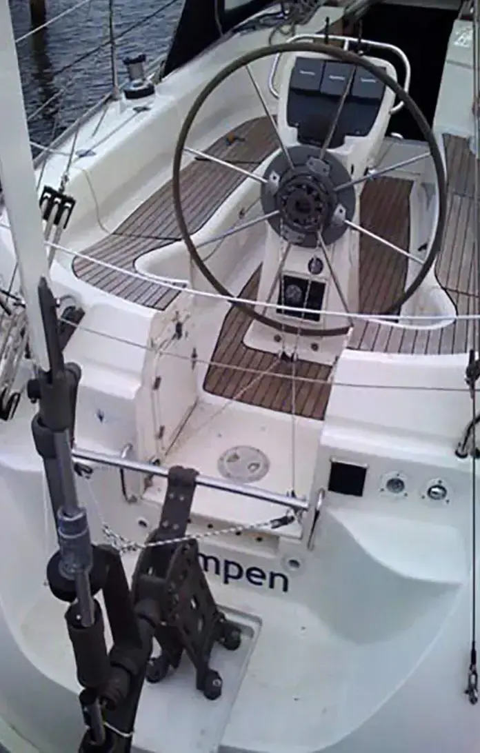 Heavy seas testing for a mechanical self-steering system