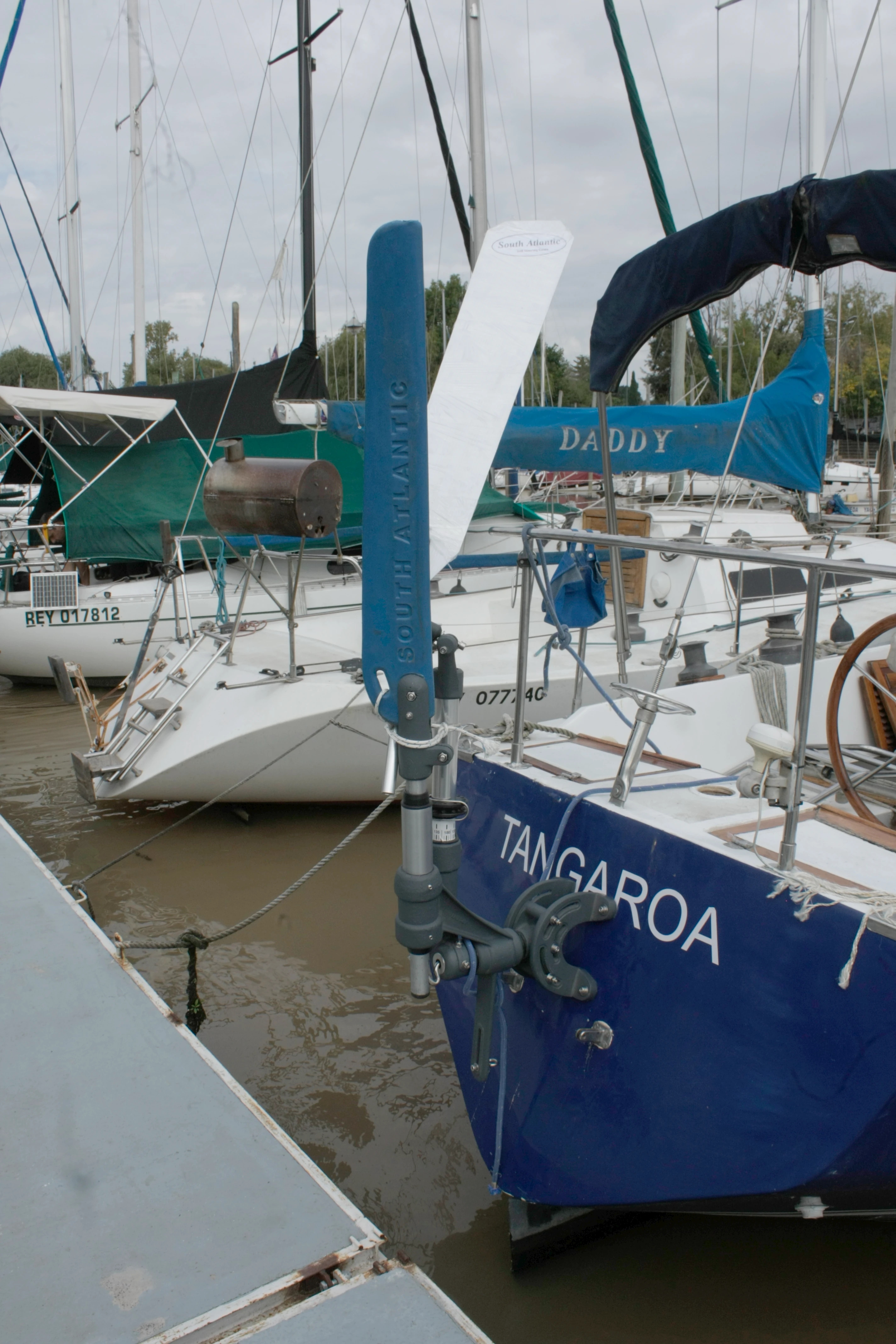 Heavy seas testing for a mechanical self-steering system