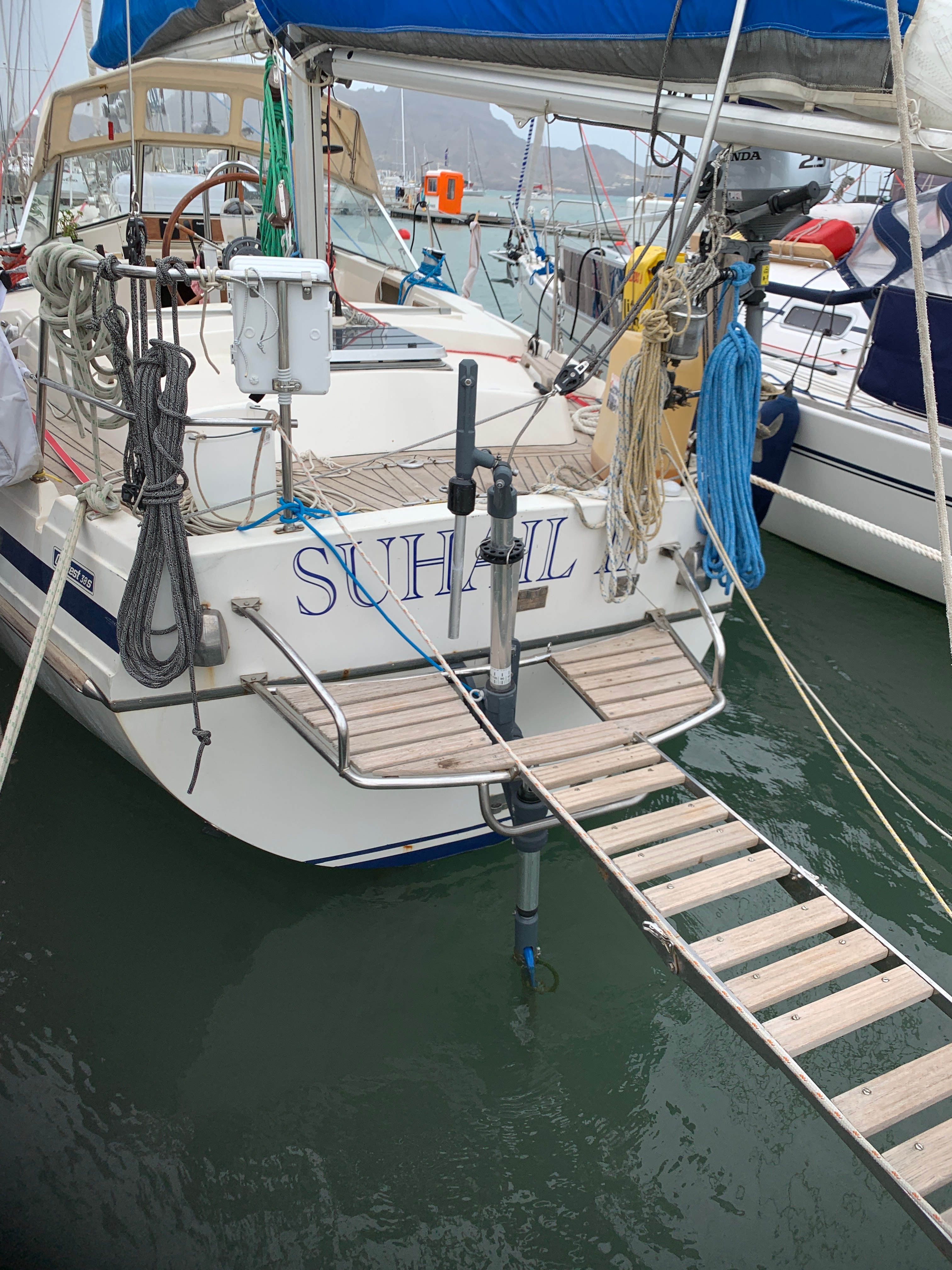 Heavy seas testing for a mechanical self-steering system
