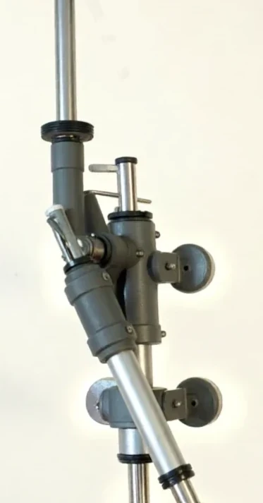 The S 500 auxiliary rudder in operation