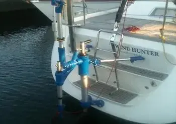 Precision welding and robust build of the trailing rudder bracket