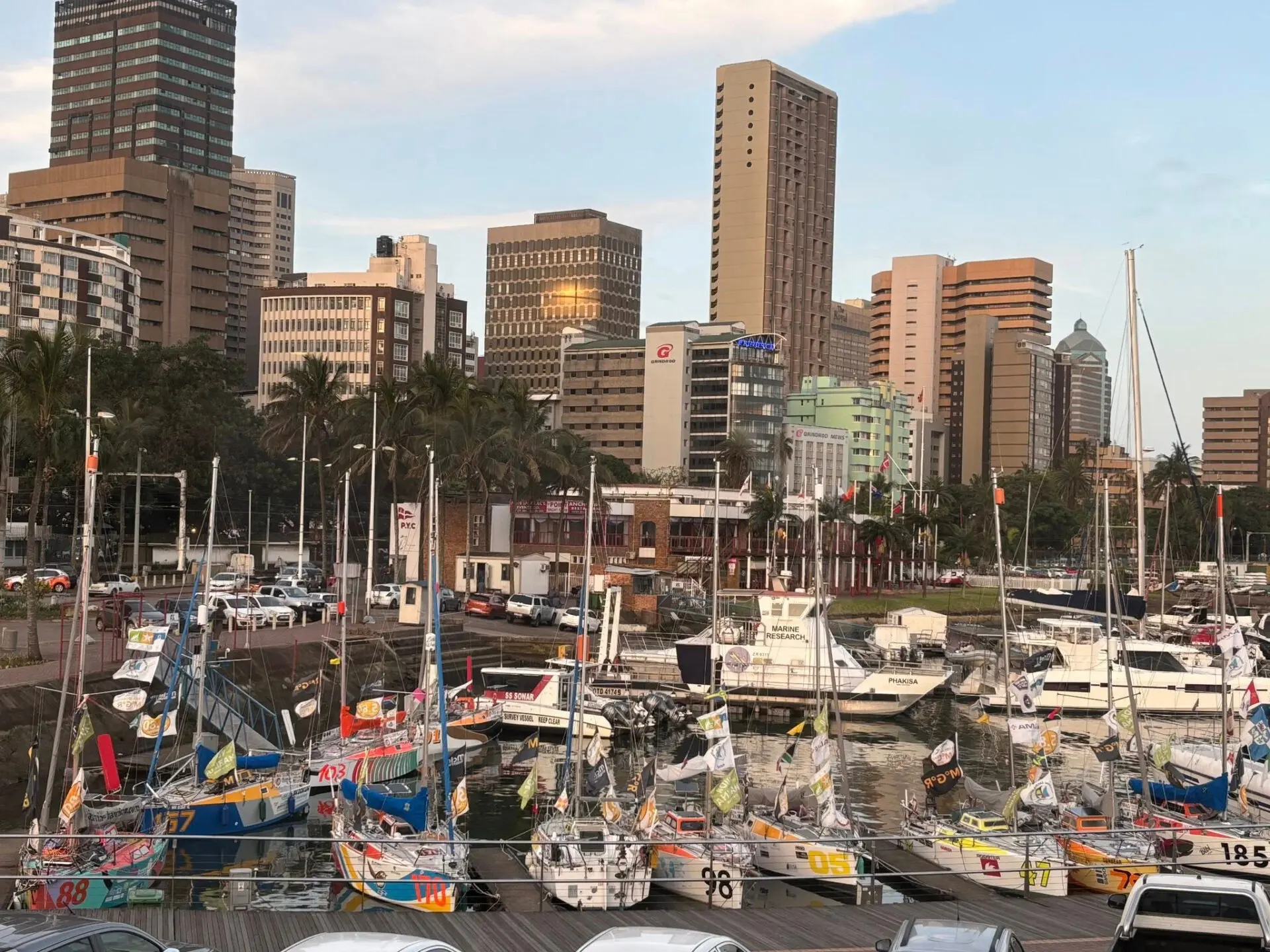 South Atlantic S 301 competing in the McIntyre Mini Globe Race aboard a Class Globe 5.80